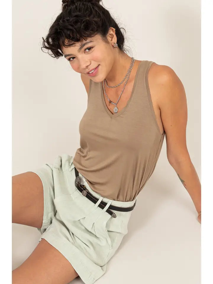 V-Neck Tank Top