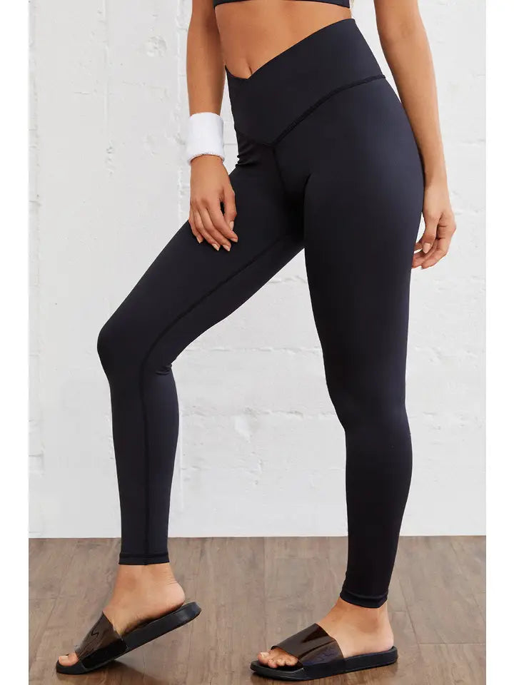 Arched Waist Seamless Active Leggings