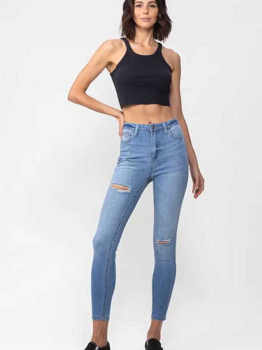 Jelly Jeans- High Rise Light Blue Skinny