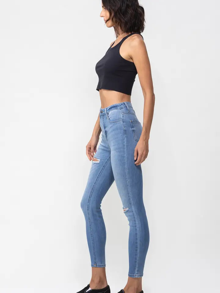 Jelly Jeans- High Rise Light Blue Skinny