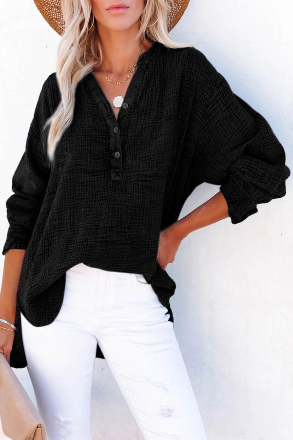 Loose Henley Top