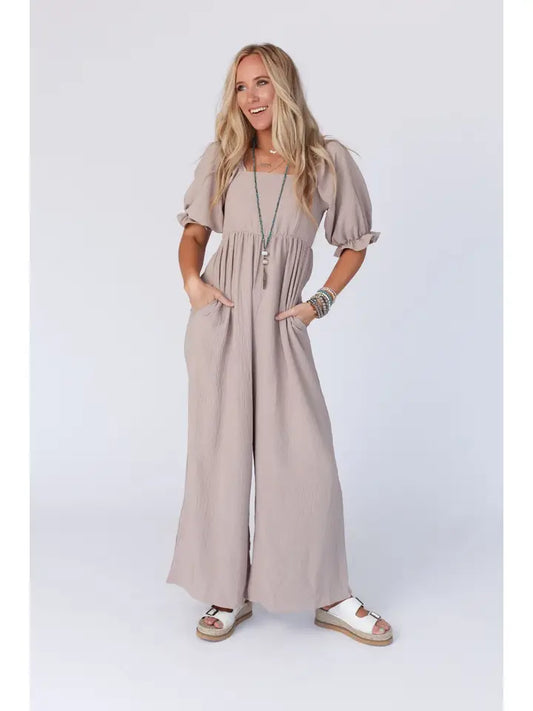 Wide Leg Jumpsuit