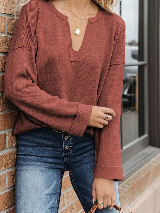 Cuff Knit Sweater