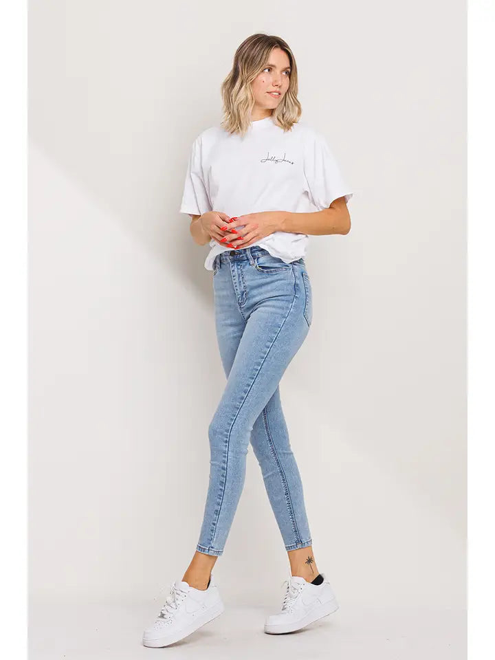 High Rise Basic Skinny